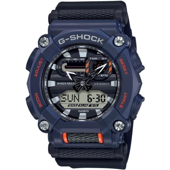 G-SHOCK Montre Quartz GA-900-2AER - Bleu