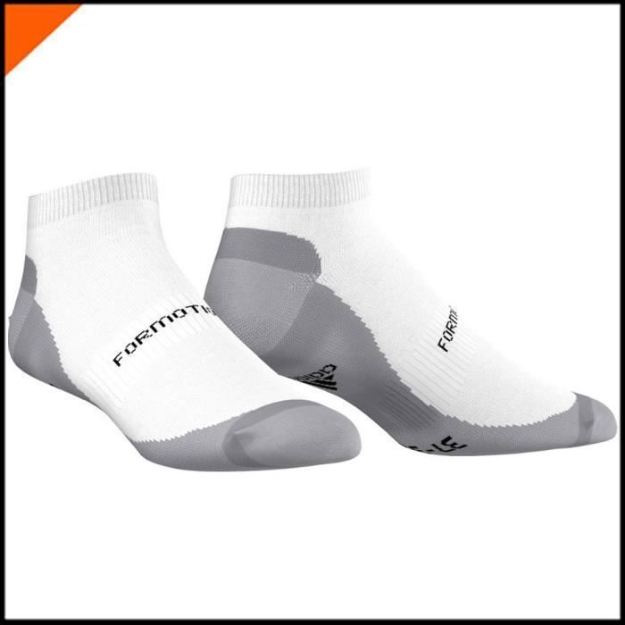 Chaussettes de Tennis LINER 1PP Blanc-Gris F78495