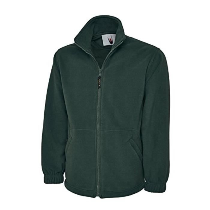 Blouson Perfecto Bomber JCVON Veste polaire lourde à glissière complète Premium - Idéal pour les sports, le travail et les loisirs T