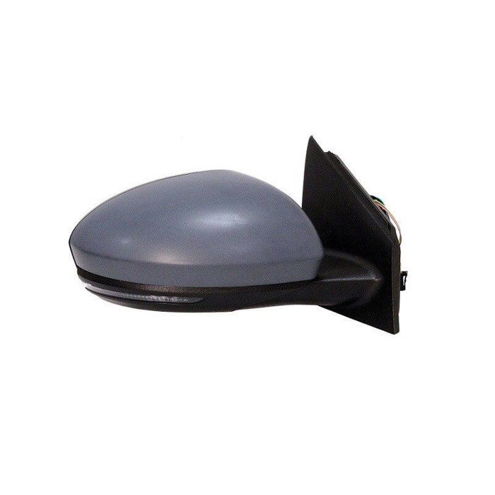 Rétroviseur droit électrique pour RENAULT MEGANE IV, depuis 2016, dégivrant, clignotant, à peindre.