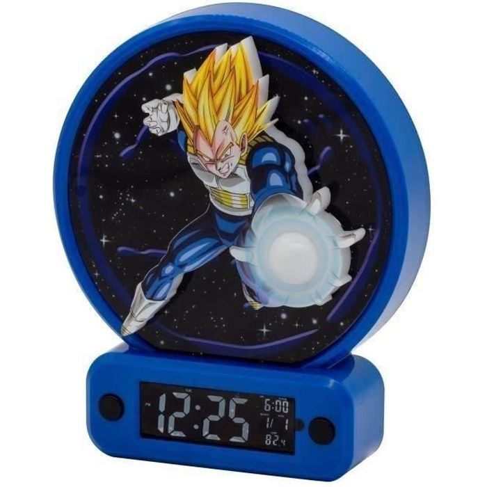 DRAGON BALL Z Réveil lumineux et Enceinte Vegeta