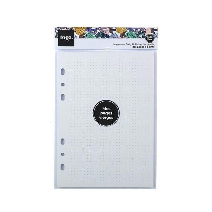 Pages pour Planner - Pointillés - A5 - 36 pages