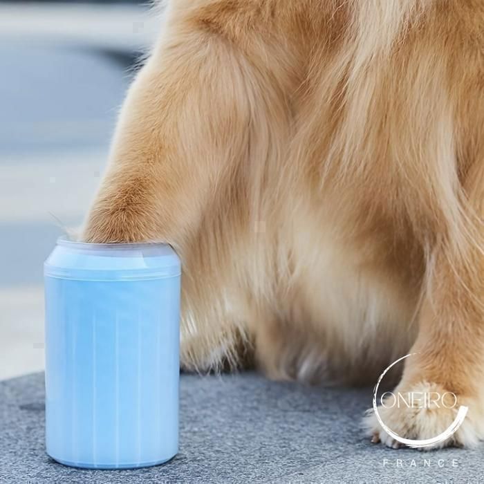 Meilleurs prix pour Nettoyeur de Pattes de Chien Portable - Silicone Doux, Facile à Utiliser et à Nettoyer, Élimine Saleté et Bactéries