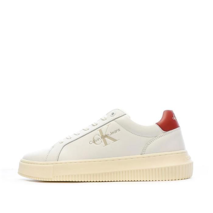 Calvin Klein Baskets Blanches Homme Calvin Klein Jeans Chunky Cupsole