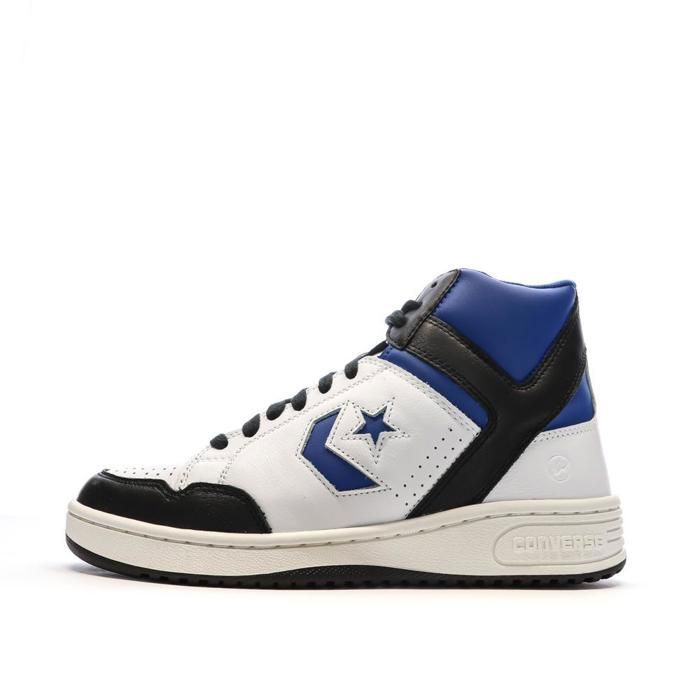 Converse Baskets Blanches/Noires/Bleu Homme Converse Weapon
