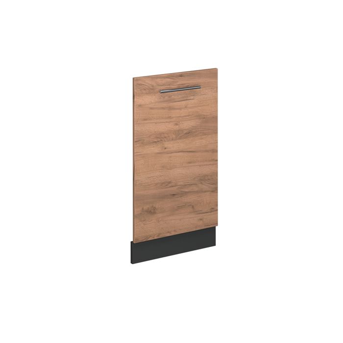 Façade de lave-vaisselle Fame-Line 45cm sans PT Chêne de force doré/Anthracite Vicco 54290