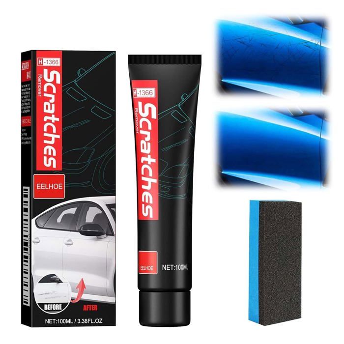 Efface Rayure Voiture Carrosserie Polish Voiture, Polissage Au Micron Élimine Les Éraflures Et Les Rayures, Auto Carrosserie Polissage Au Micron Kit Polissage Voiture