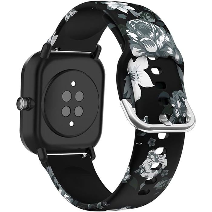 20mm Bracelet pour Amazfit GTR Mini/GTR 42mm/Amazfit GTS 4/GTS 4 Mini/GTS 3/GTS 2e/GTS 2 Mini/GTS 2/GTS Respirant Silicone