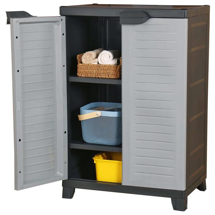 RemiseCommode à tiroirs/Buffet - JMS - Armoire en plastique 65x45x97 cm MAISON2025 19345
