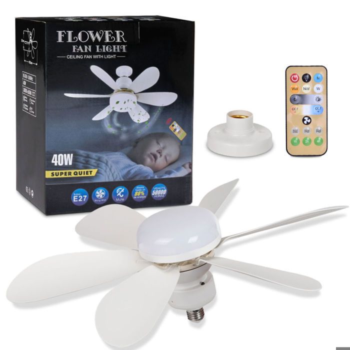 Ventilateur de plafond LED avec télécommandeVentilateur de plafond LED avec télécommandeVentilateur de plafond LED avec télécommande - Ryttgop