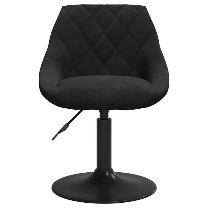 SOLO Chaise de salle à manger/Fauteuil salon - Noir Velours LL1535