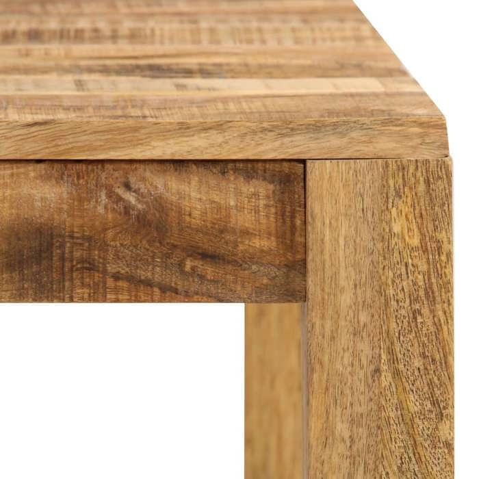 Table cuisine CLOUD Brun Table à manger - Design Élégant - Bois de manguier massif 82x80x76 cm - tt306