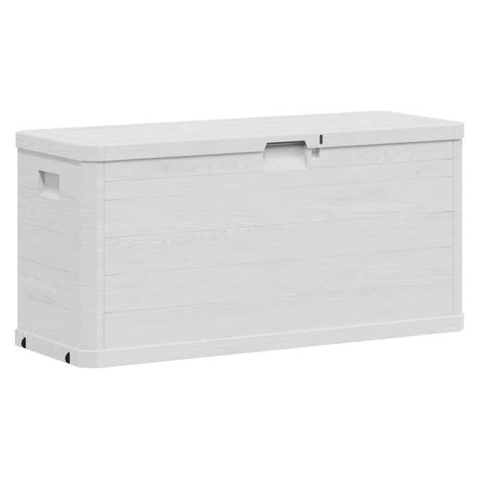 Gris Banc de rangement - SWEETY Coffre rangement de jardin - Pour balcon - 280 L Gris clair CL39289623115