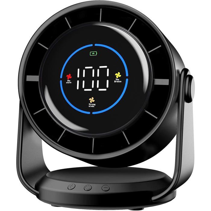 Ventilateur Silencieux Ultra Puissant Ventilateur De Bureau À 100 Vitesses