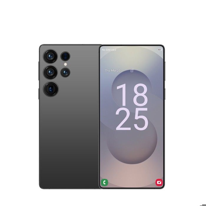 Smartphone TenoRayo A25 Ultra Android 15 6 Go+128 Go 6 9HD+ Débloqué Double SIM Snapdragon 8 Elite Noir