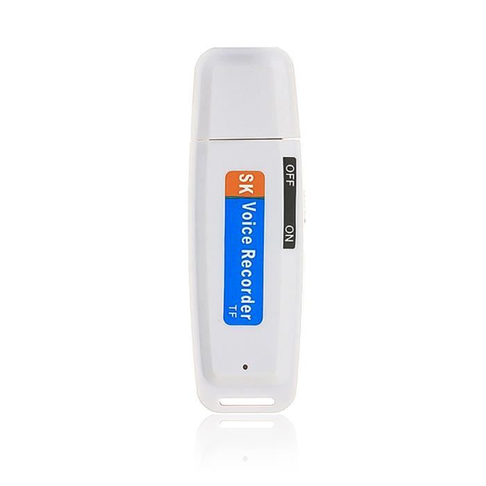 8 Go Dictaphone Enregistreur Numérique Clé USB Enregistreur