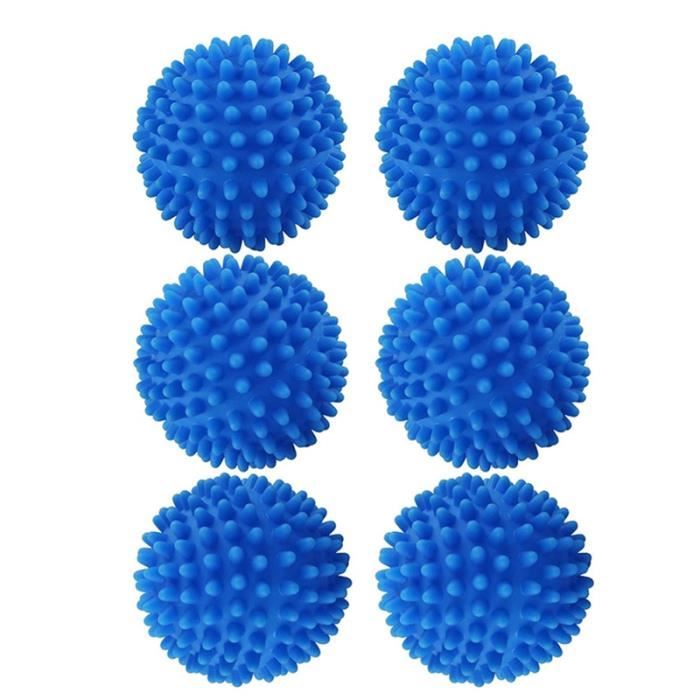 Behone 6 Pièces Boule De Lavage Machine A Laver Boule Anti Poils