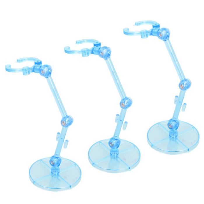 Milaget Support de Figurines d'Action 1/6, Support de Modèle de Poupée, Polyvalent, Ajustable, Base Stable pour Poupées de Mode Rond