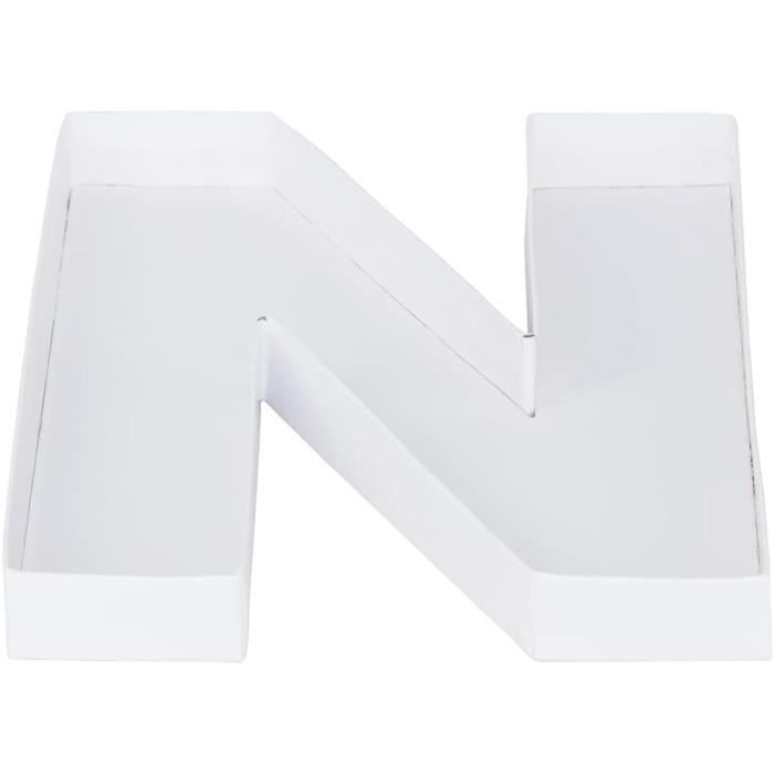 Lettre Papier Mache 30cm Pour Tous Vos DIY Et Loisirs Créatifs