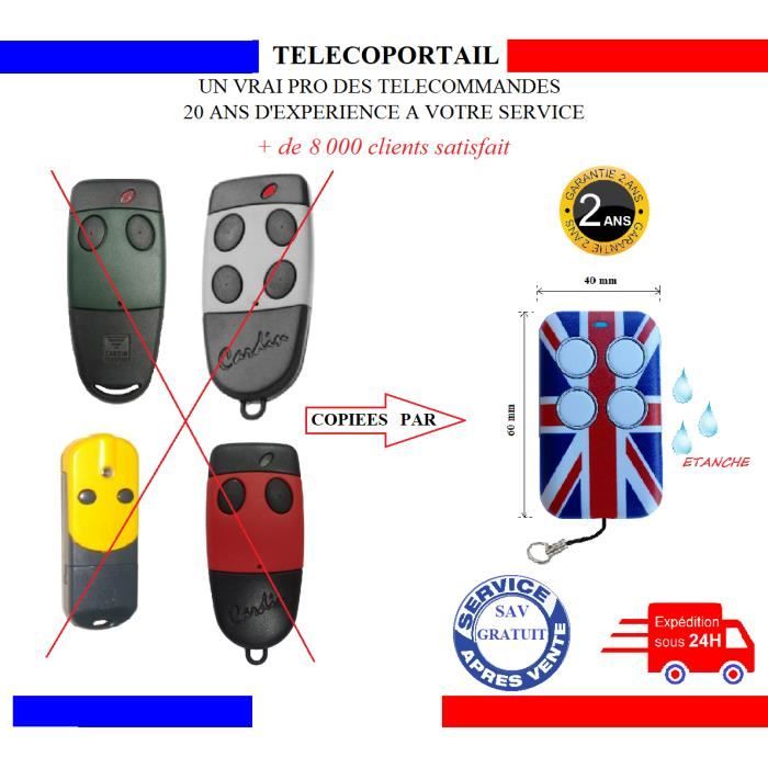 Telecommande universelle 30 875 mhz