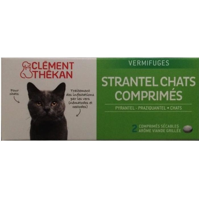 STRANTEL CHAT 2 COMPRIMÉS