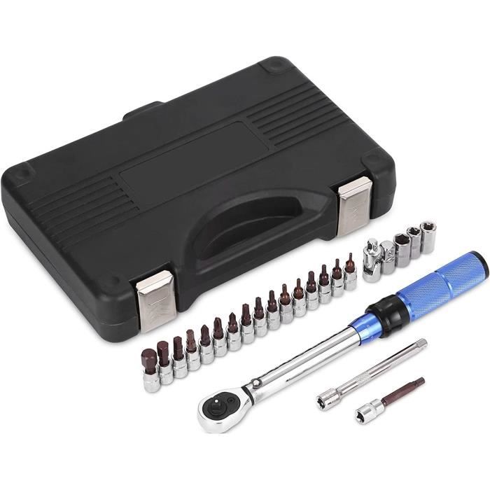 VEVOR 1/4" Clé Dynamométrique Mécanique Clé De Torsion