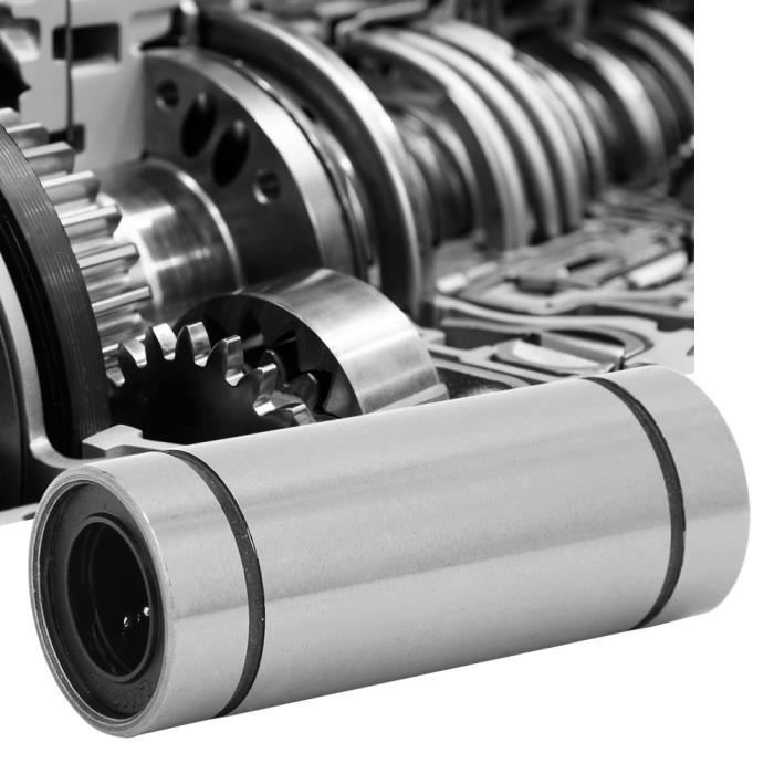 Roulement Linéaire LM25LUU (LM20LUU/LM16LUU) Culnflun - Acier Haute Précision, Joints Caoutchouc, Pour Machines-outils, Automatisation