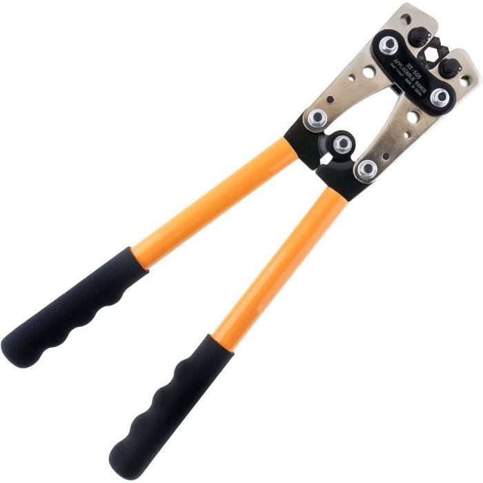 Pince outil,Mini pince à sertir pour Tube électrique, 0.25-35mm, outils