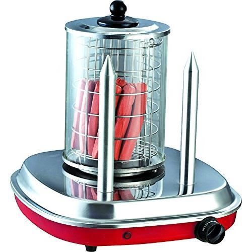 Guzzanti GZ 460 Fabricant de Hot Dog, 420 W, Rot, Edelstahl