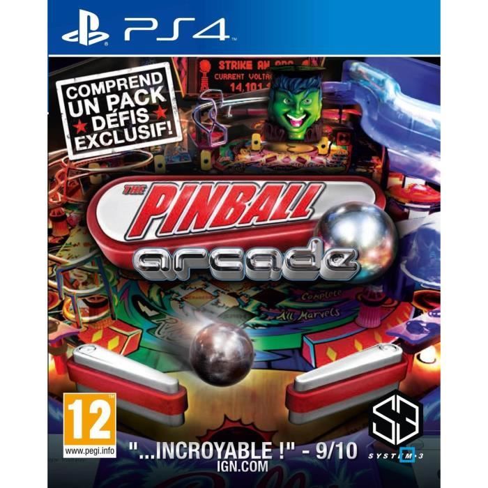 Pinball Arcade [Jeu PS4]