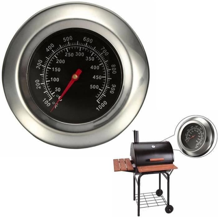Thermomètre Four Bois Barbecue Sonde Rigide 15 Cm - 0-500°C Pour Cuisson Parfaite