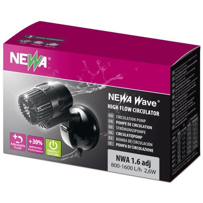 Pompe de circulation NEWA - Nwa 1.6 Adj - Pour aquarium