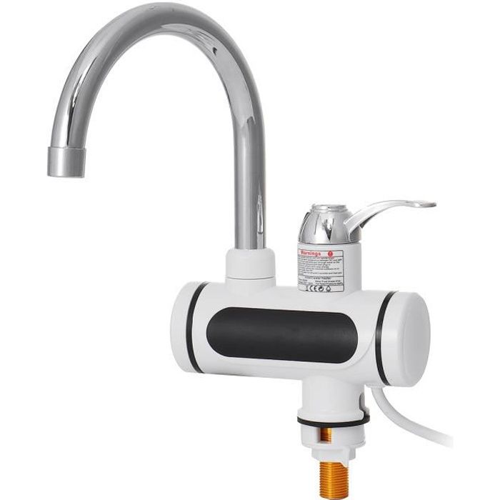 3000W Robinet Chauffe-Eau Électrique instantanée EU 220V LED Display