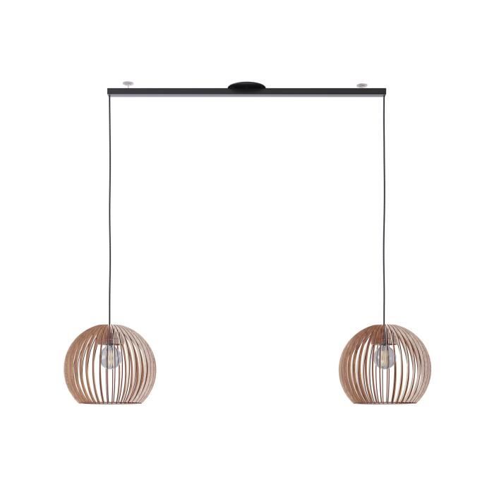 Lightswing® Twin - Noir mat - 90cm - Système de suspension pour deux lampes suspendues