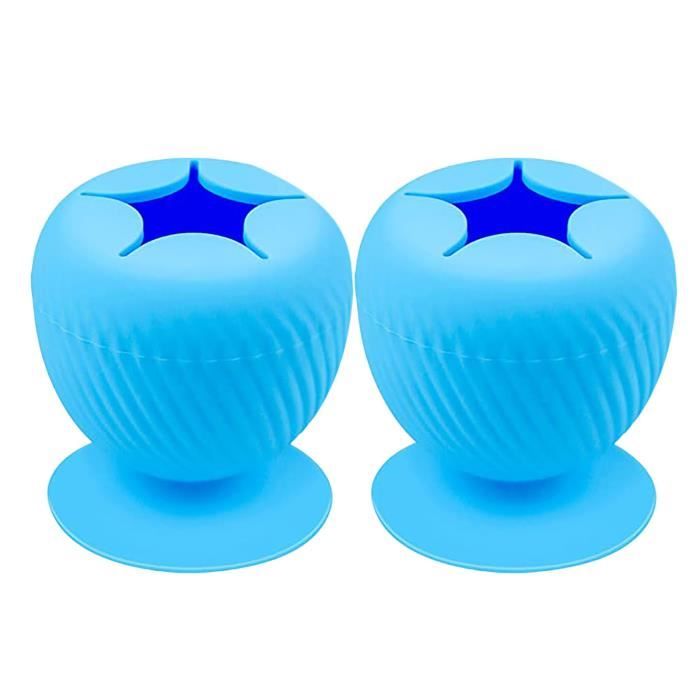 Collecteur De Chutes En Silicone Pour Désherbage Vinyle - Mini Poubelle Avec Ventouse, Forme étoile, Multicolore