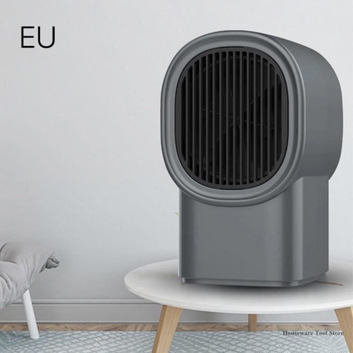 Chauffage D'appoint 1200 W Portable - Petit Radiateur Pour Bureau, Chambre, Pieds - Design Compact Et Silencieux