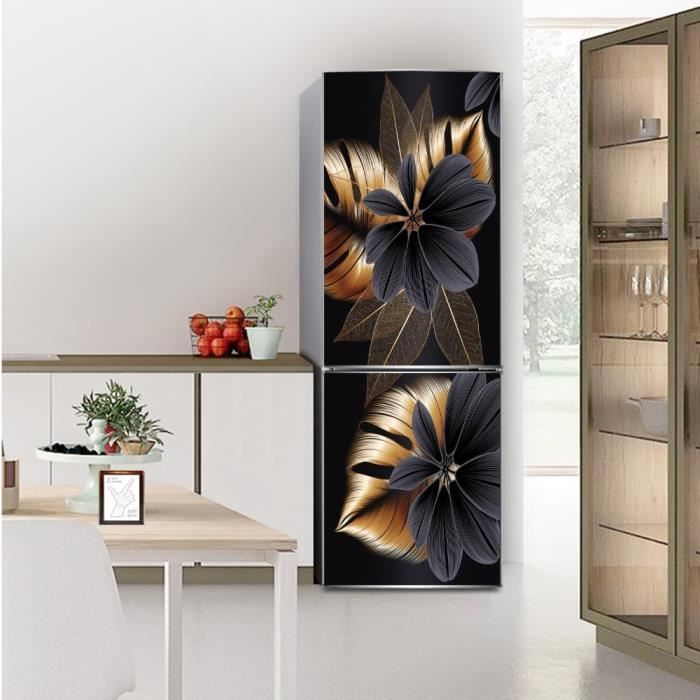 Autocollant Vinyle Décoratif Motif Bûches Pour Réfrigérateur – Dimensions 185 X 70 Cm, PVC Résistant, Facile à Poser – Personnalisation Possible - 5