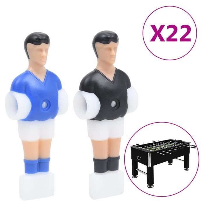 Joueurs de baby-foot pour tige de 12,7 mm 22 pcs - Cdiscount Jeux - Jouets