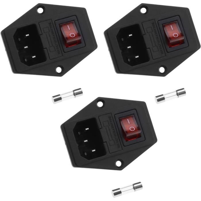 Interrupteur ON/OFF RC XT60 – Pour Avion Modèle, Grand Courant, Avec LED, Port De Recharge, Mâle/femelle Interrupteur ON/OFF RC XT60 – Pour Avion Modèle, Grand Courant, Avec LED, Port De Recharge, Mâle/femelle