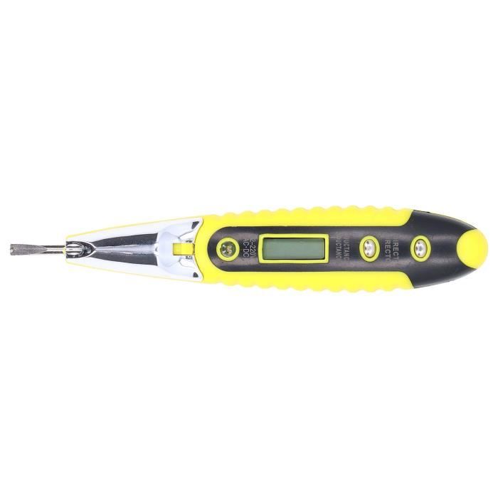 Cikonielf stylo de test de tension Stylo testeur électrique numérique ...