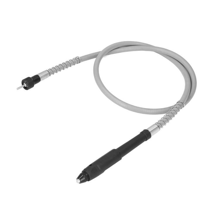 Arbre Flexible 290mm Pour Perceuse - Adaptateur 1/4'' Magnétique | Espaces Restreints, Réparation | Acier Carbone
