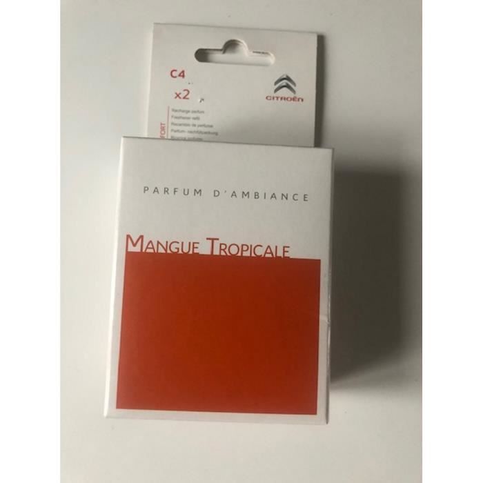 2 X Recharges parfum mangue tropicale Citroën C4 Origine constructeur -  Cdiscount Auto