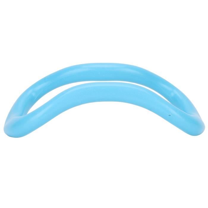 Anneau Yoga Pilates 2 Pièces - Étirement Et Massage - Bleu Et Rose - Fitness Et Relaxation