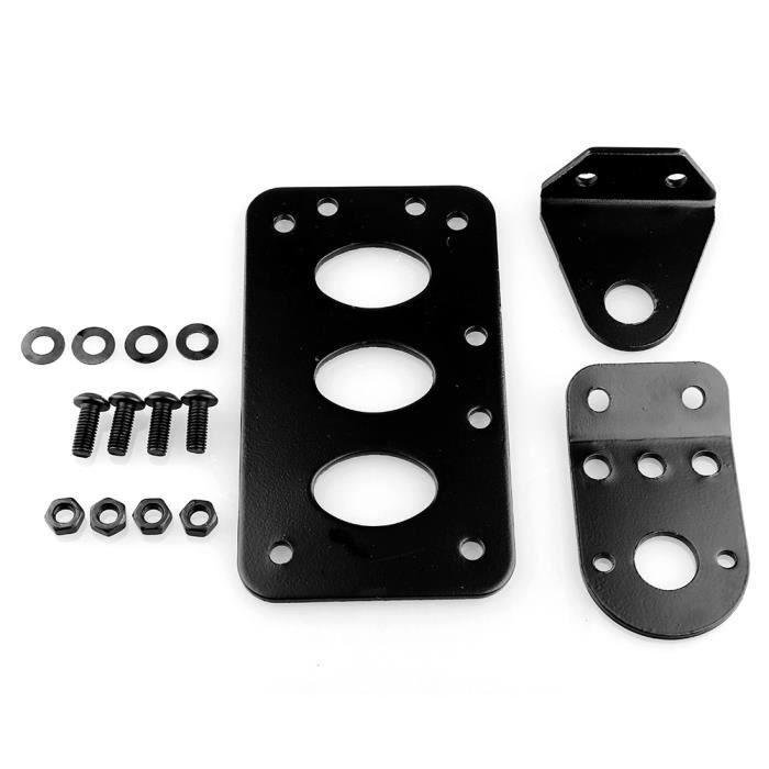 Support Plaque D'Immatriculation Moto Avec LED Blanche - Compatible MT-09 Tracer FJ-09