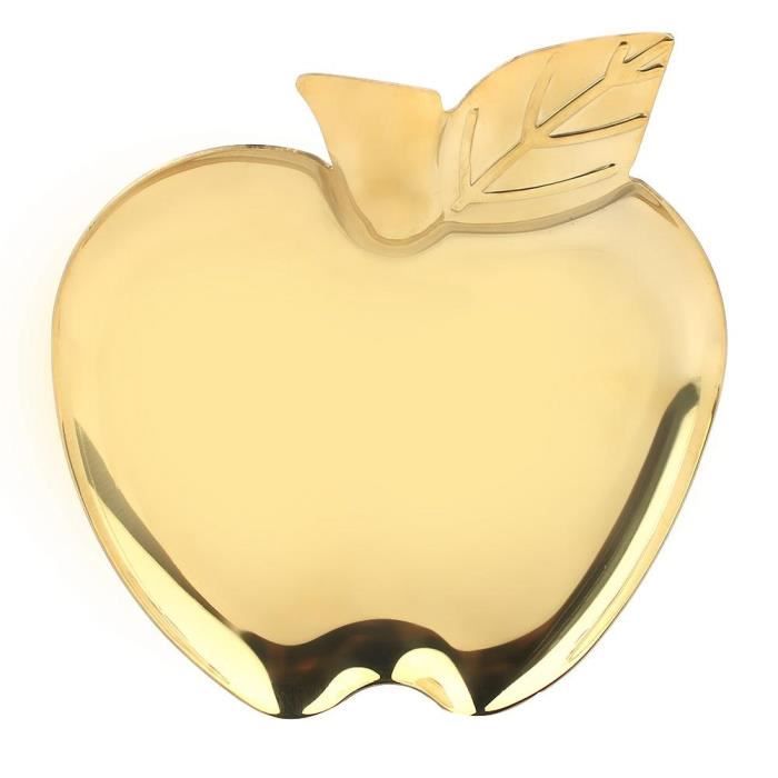 Cabilock 1 Bol à Fruits En Acier Inoxydable - Plateau De Service KTV - Assiette De Service Pour Hôtel Et Western - Facile à Entretenir