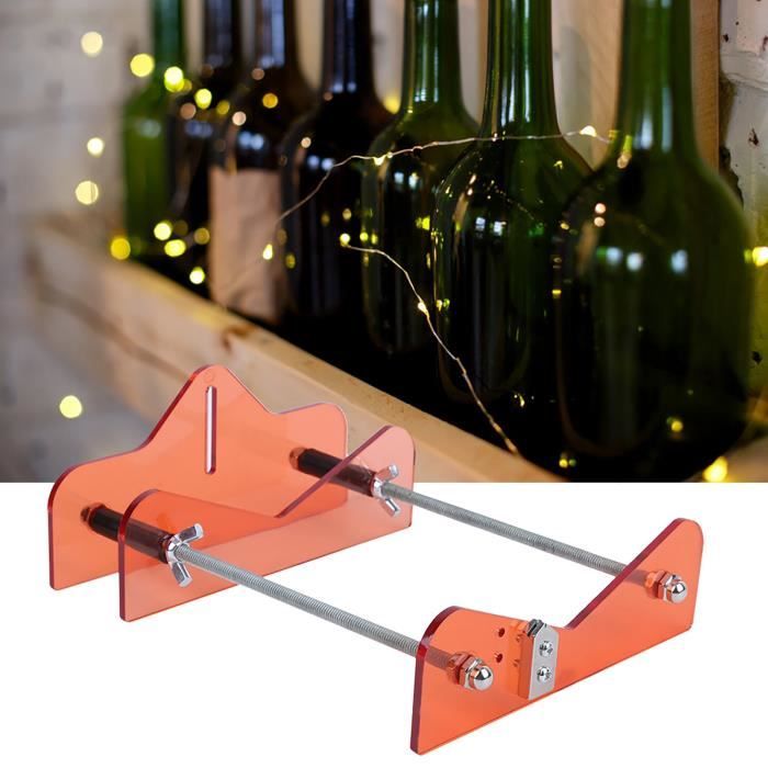 Kit de CoupeBouteille en Acier Inoxydable EJ.LIFE CoupeVerre à Rouleau pour Vin et Bière