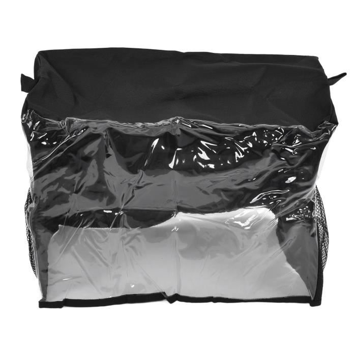 Housse Pour Machine Coudre Oxford Gris Avec Poches Rangement