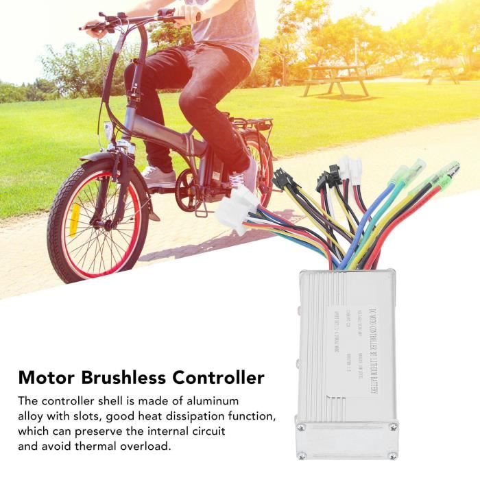 Écran LCD EN06 Pour Vélo électrique | 6 Broches, étanche, Compatible 24V-60V, Guidon 22.2 Mm