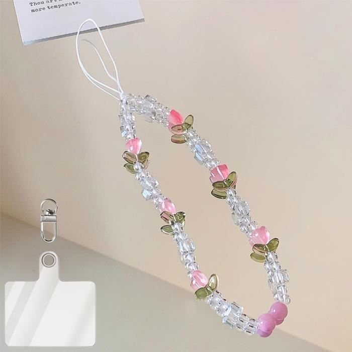 Fycyko Compatible Avec Bijoux De Telephone Pendentif Dragonne Téléphone