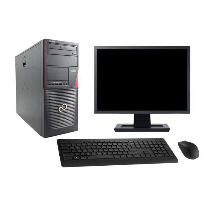 PC Tour Fujitsu W530 MT Ecran 22 i5-4570 RAM 32Go Disque
